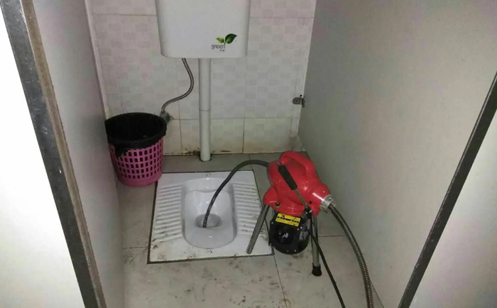 乾安蹲便疏通